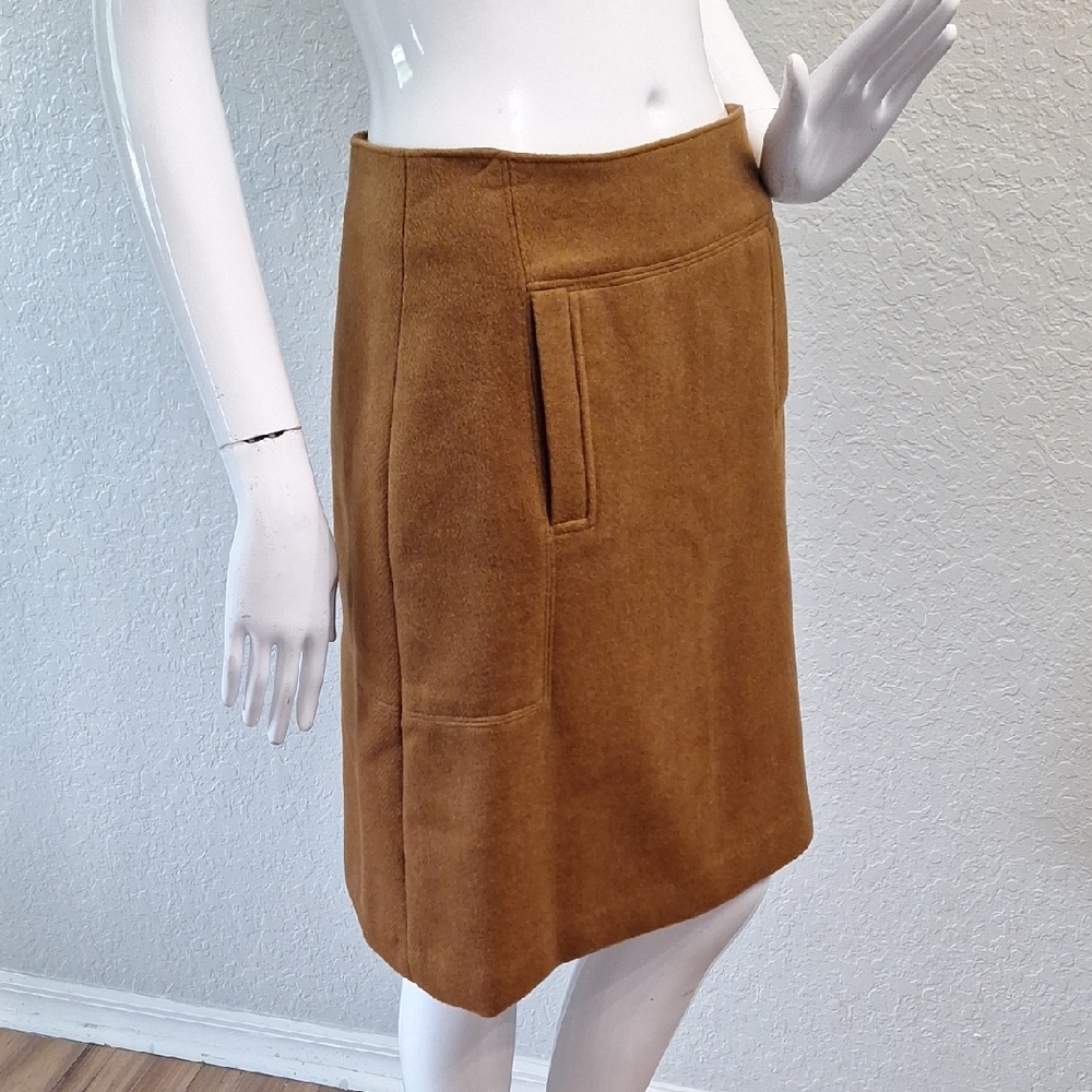 Loft Heavy Wool Blend Skirt